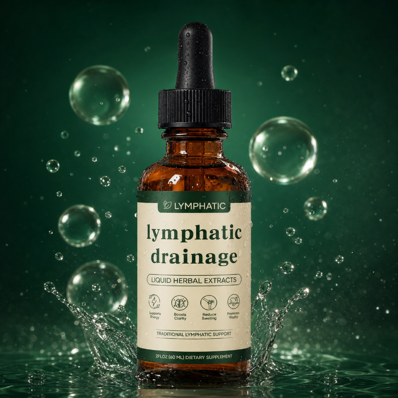 Lymviva Lymphatic Drainage Drops | Herbal Liquid Supplement