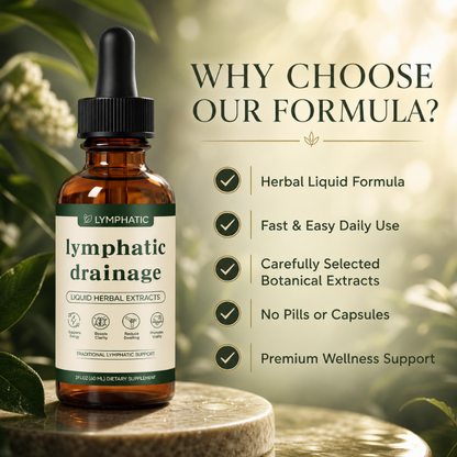Lymviva Lymphatic Drainage Drops | Herbal Liquid Supplement